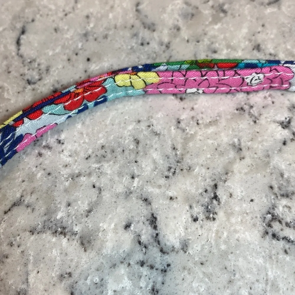 Vera Bradley Floral Keychain Lanyard Far out Floral Pattern -New With Tags